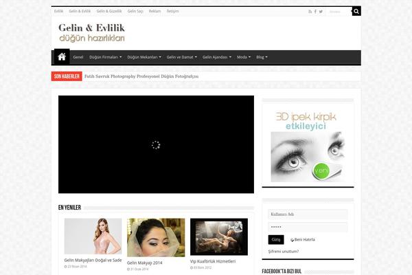 Sahifa theme site design template sample