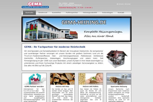 gema-heizung.de site used Defro