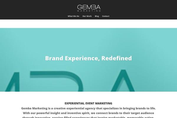 gembamarketing.com site used Gemba