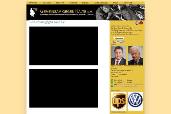 Twenty Twelve theme site design template sample