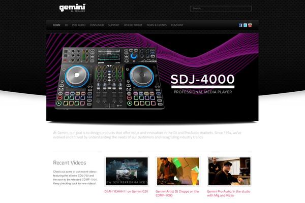 geminidj.com site used Dice