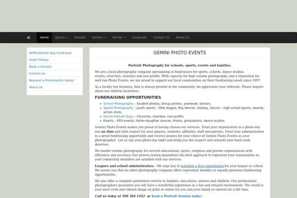 PR Pin theme site design template sample