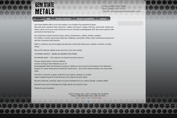 gemstatemetals.com site used Marz