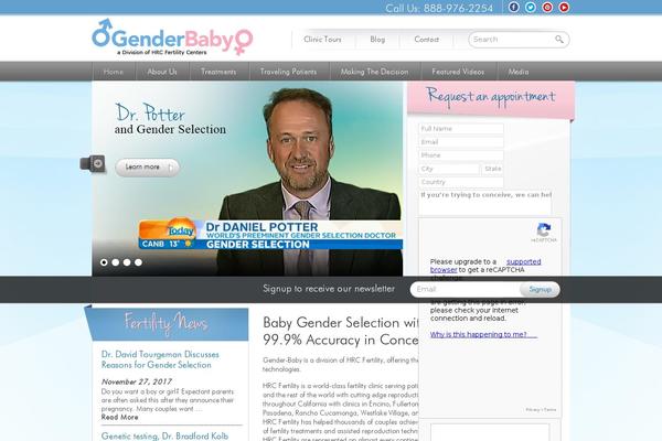 gender-baby.com site used Genderbaby