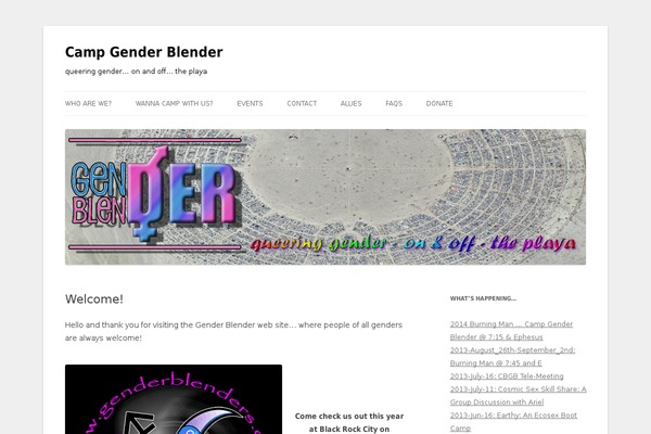 Twenty Twelve theme site design template sample