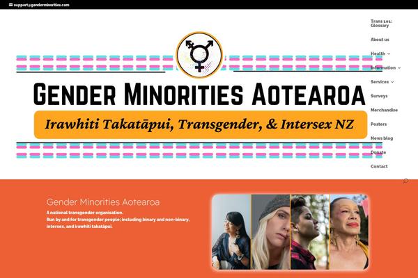 genderminorities.com site used Divi