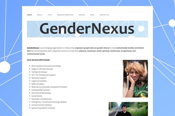 Twenty Twelve theme site design template sample