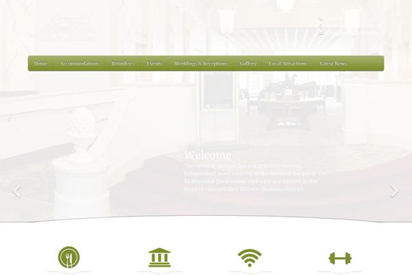 Twenty Seventeen theme site design template sample