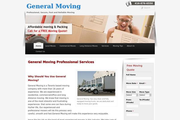 generalmoving.ca site used Generalmoving