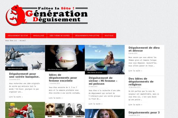 generation-deguisement.fr site used Gridly