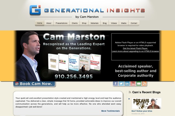 generationalinsights.com site used Generation