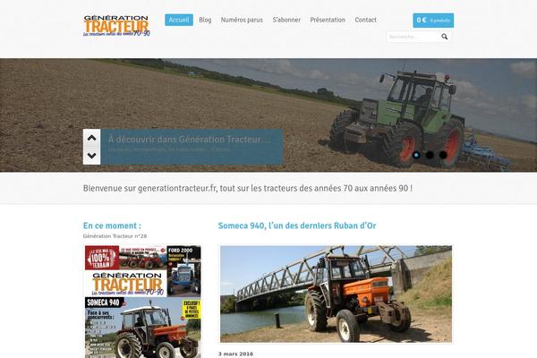 generationtracteur.fr site used Divi-child-2020