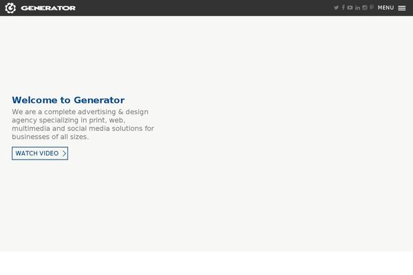 generatordesign.com site used Generatordesign