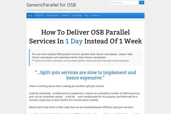 genericparallel.com site used ResponsivePro