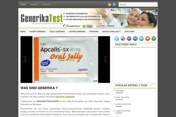 generika-test.com site used Mobileapps
