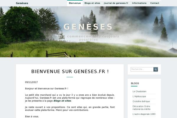 geneses.fr site used Nisarg