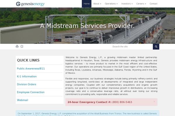 Genesis theme site design template sample