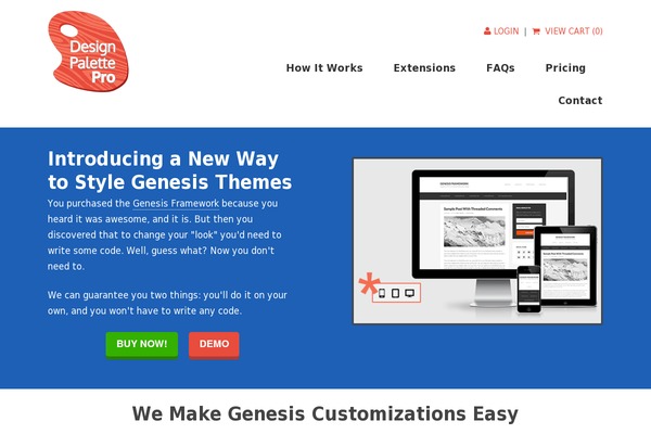genesisdesignpro.com site used Dpp-2015