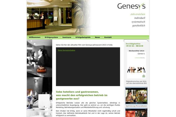 genesys-international.com site used Genesys6