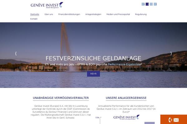 geneveinvest.de site used Geneve-holding