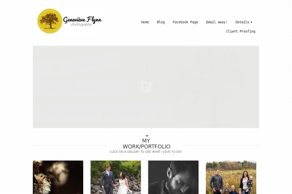 Tripod theme site design template sample