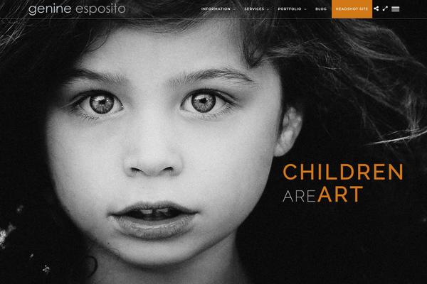 genineesposito.com site used Photography-child