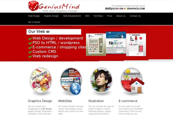 geniusmindgraphics.com site used Avadaa