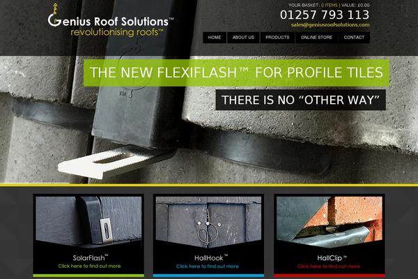 geniusroofsolutions.com site used Genius-roof-solutions