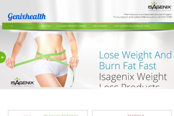 genixhealth.com.au site used Genixhealth