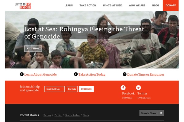 genocideintervention.net site used Ueg2014