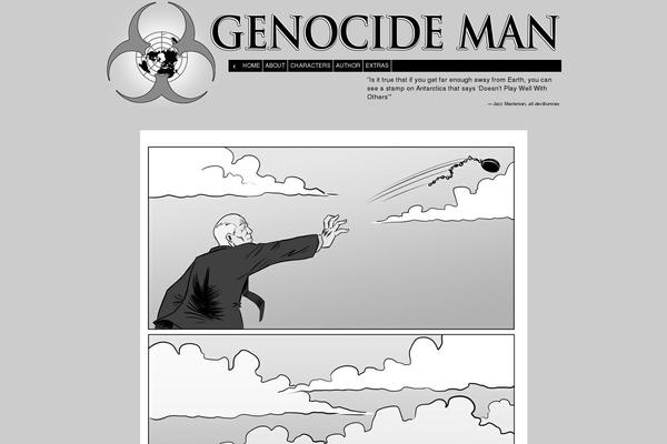 genocideman.com site used Comicpress-2.7