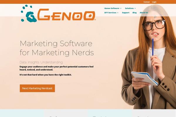 genoo.com site used Kriar-nuevo-easy-demo-import