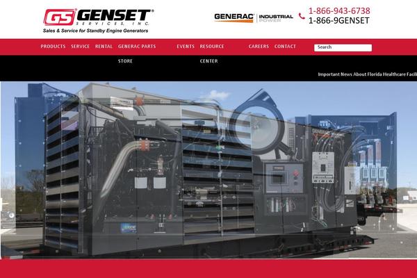 gensetservices.com site used Gensetservices