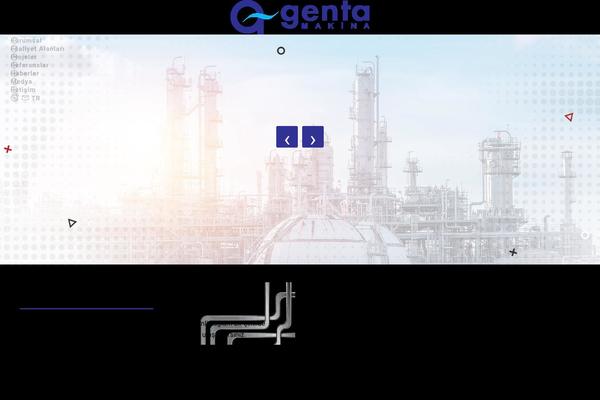 Energia theme site design template sample