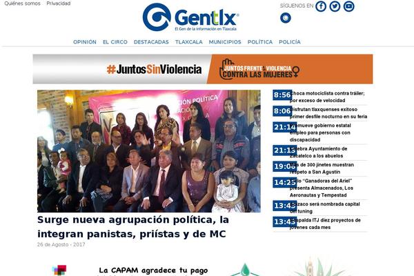 gentetlx.com.mx site used Gentetlx