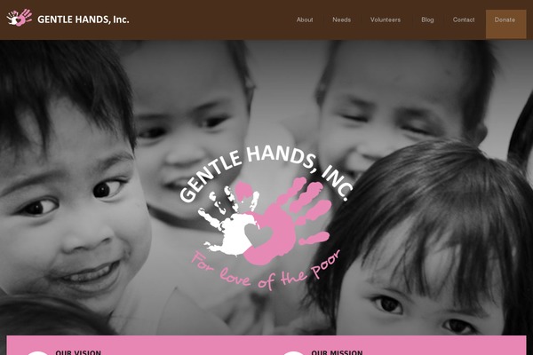 Charity theme site design template sample