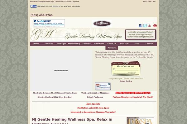 gentlehealingspa.com site used Toolbox
