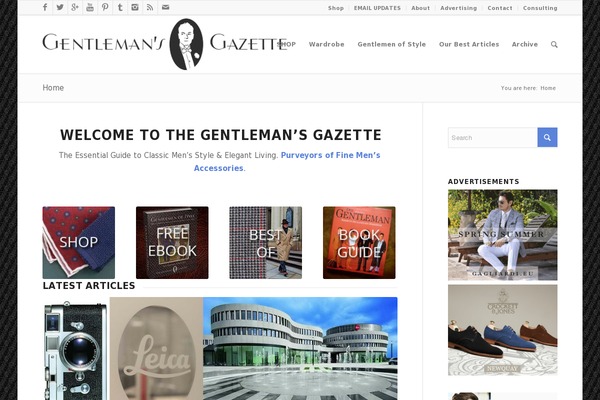 gentlemansgazette.com site used Gentlemans-gazette-2022