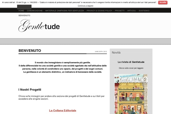 gentletude.com site used Obscure-v1.2