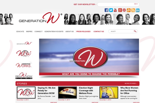 genwnow.com site used Generationw