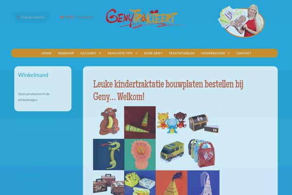 genytrakteert.nl site used Toyshop