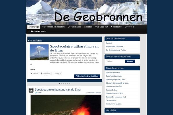 Graphene theme site design template sample