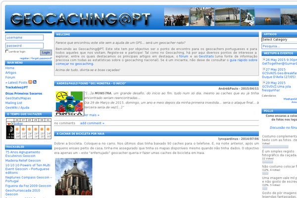 geocaching-pt.net site used Geocachingpt
