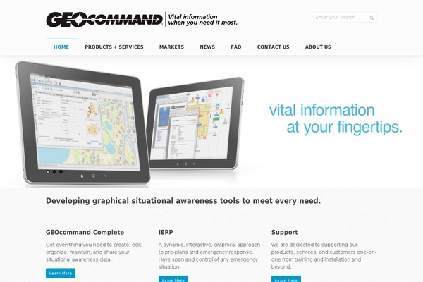 geocommand.com site used Intent14