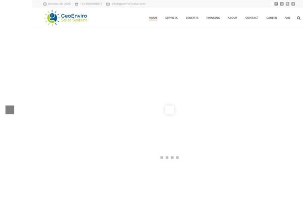 Jupiter theme site design template sample