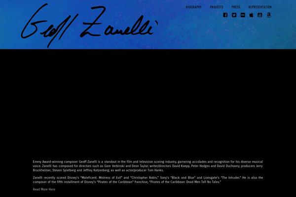 geoffzanelli.com site used Zanelli-x