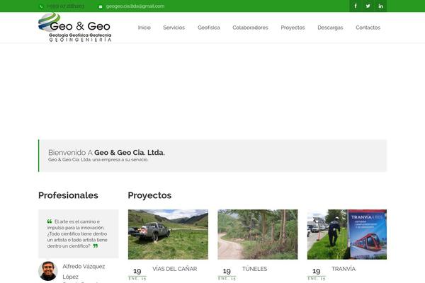 geoigeo.com site used Envor