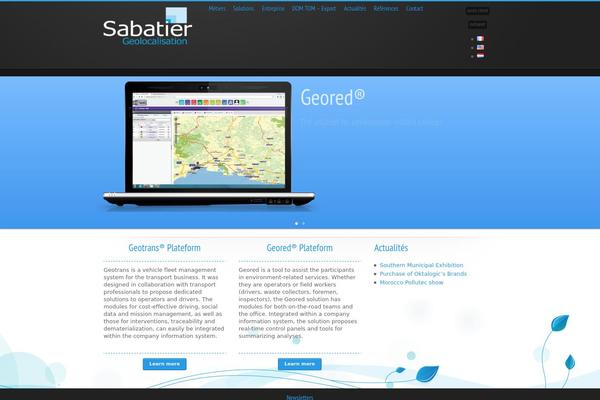 geolocalisation-sabatier.fr site used Drewsymo-foundation