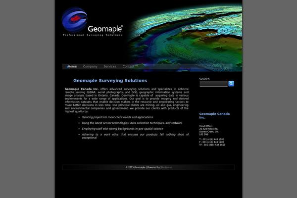 geomaple.ca site used Go_green2