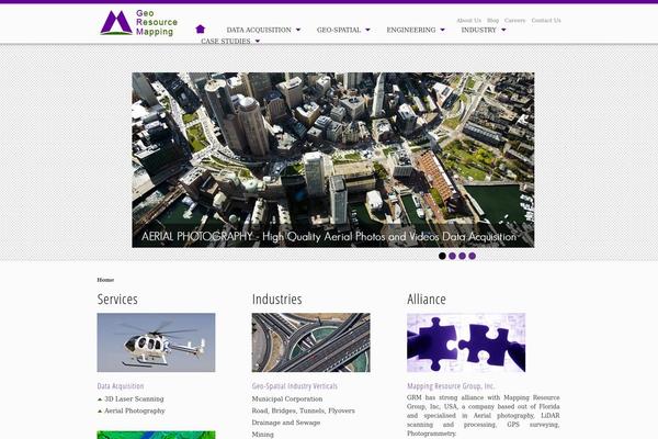 Catch Box theme site design template sample